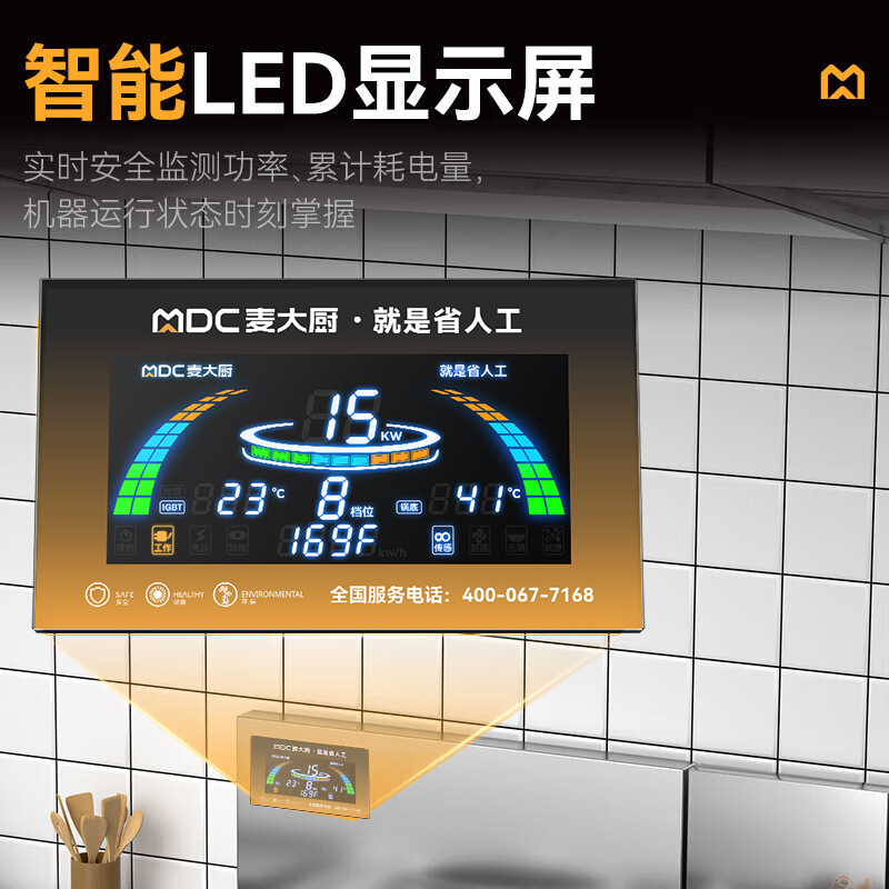 快三导师带计划赚钱升级款双头双尾小炒炉商用12KW