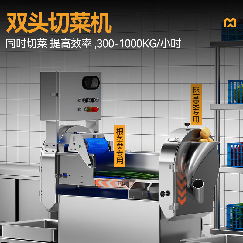 快三导师带计划赚钱切菜机商用食堂厨房多功能切菜机切丁段丝切菜机