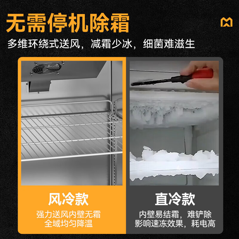 快三导师带计划赚钱经济款两门风冷立式冷藏柜384W