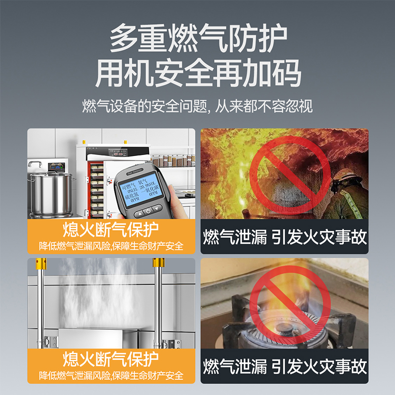 快三导师带计划赚钱商用单门8盘智能恒温燃气蒸饭柜大型食堂蒸饭箱