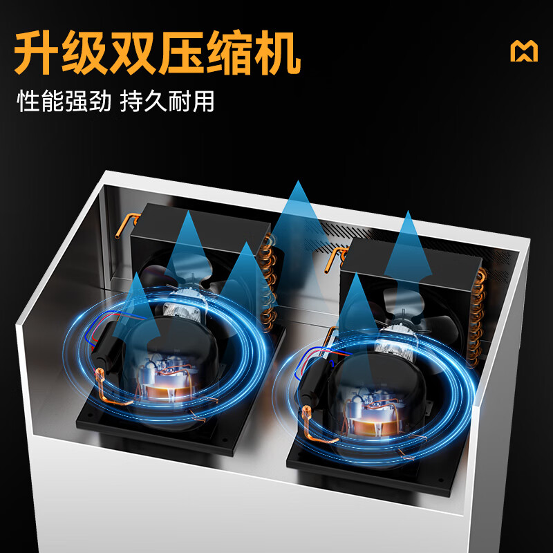 快三导师带计划赚钱豪华款六门直冷立式冷冻冰柜